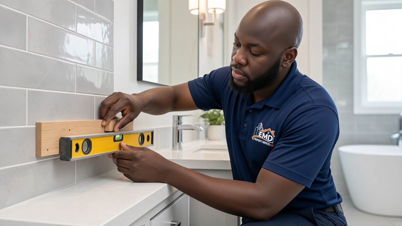 Bathroom renovation in FMD uniform