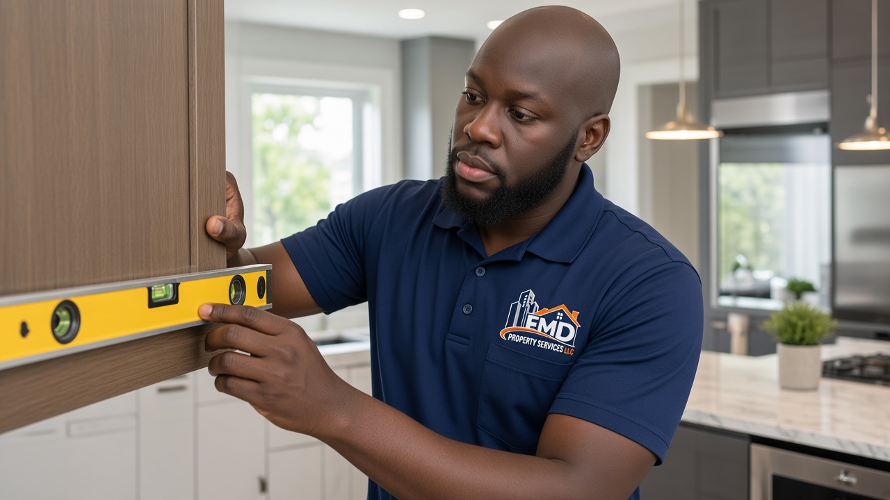 Kitchen remodeling in FMD uniform